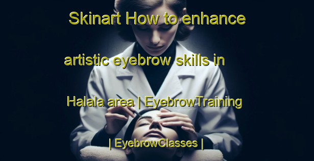 Skinart How to enhance artistic eyebrow skills in Halala area | EyebrowTraining | EyebrowClasses | SkinartTraining-Pakistan